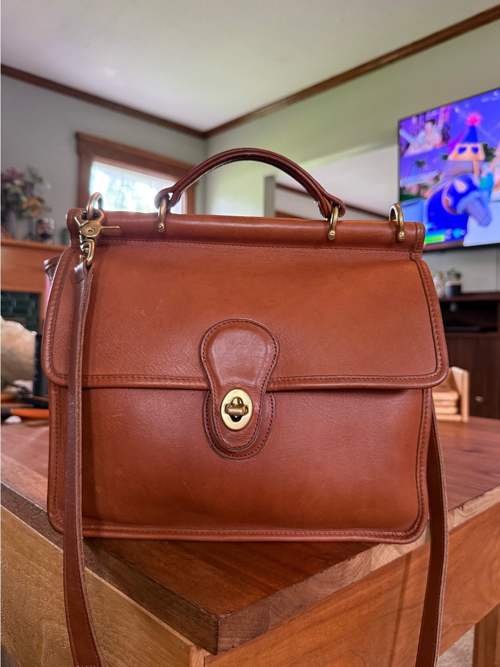 Vintage 1994 Made in USA Coach Willis Bag 9927